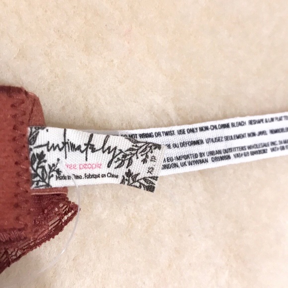 Free People Galloon Lace Halter Bra. XS, L - Picture 6 of 8